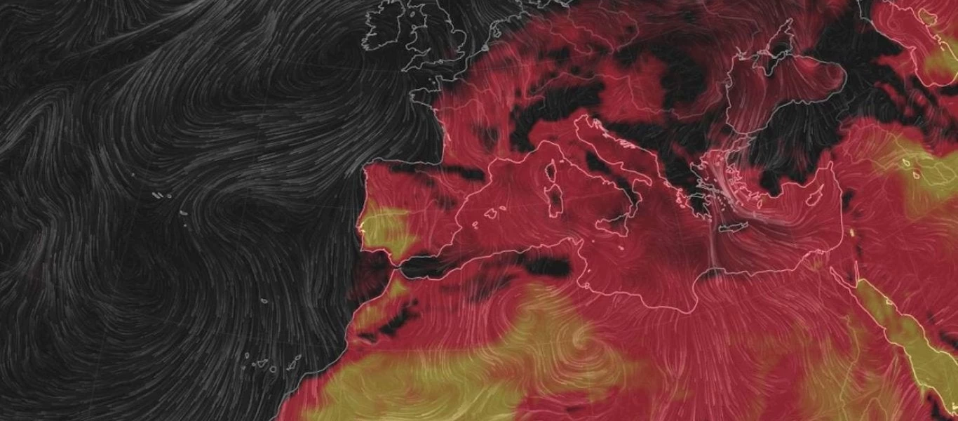 Ημέρες «κόλασης» στην Ευρώπη – Τι προκαλεί τον φονικό καύσωνα (βίντεο)